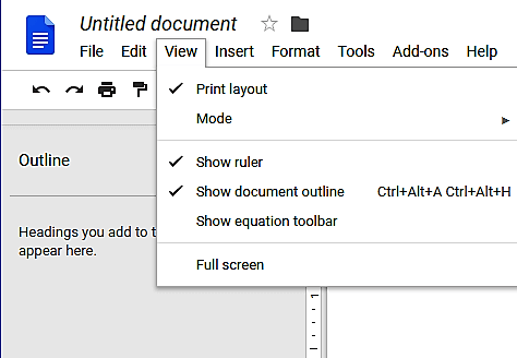 goole docs status update