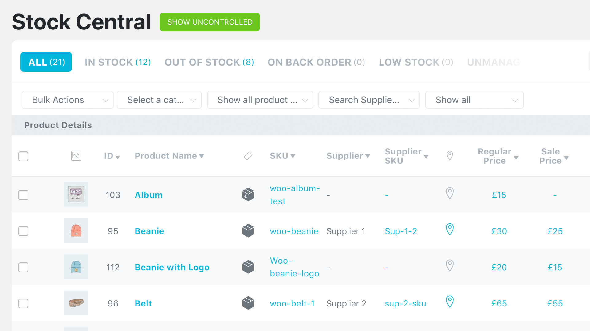 ATUM Inventory Management