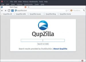 QupZilla Browser