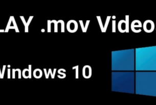 Play MOV Video Files in Windows 10